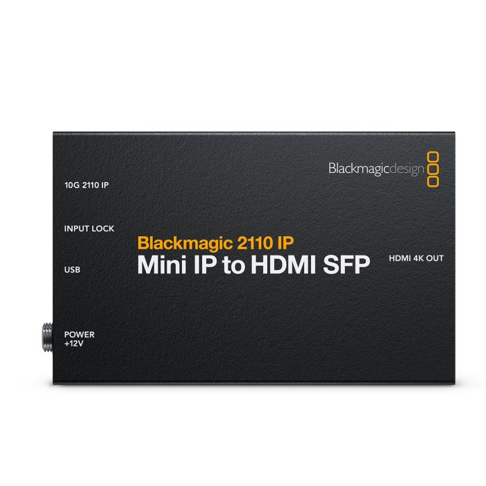 Blackmagic 2110 IP Mini IP to HDMI SFP