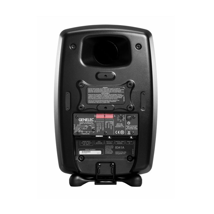 Genelec 8341AMM Monitor rear,Genelec 8341AMM Monitor front,Genelec 8341AMM Monitor side