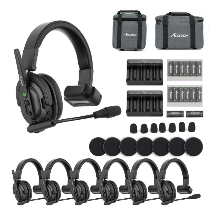 Accsoon CoMo Wireless Intercom System in the box