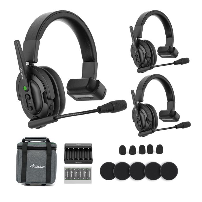 Accsoon CoMo Wireless Intercom System in the box