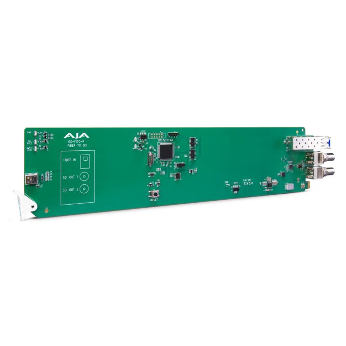 AJA OG-FiDO-R 3G-SDI to Single Mode LC Fiber 3G-SDI Receiver