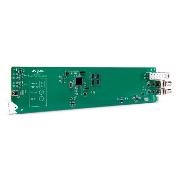AJA OG-FiDO-TR-MM 3G-SDI/LC Multi-Mode LC Fiber Transceiver