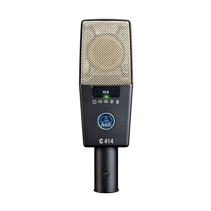AKG C414-XLS front,AKG C414-XLS included accessories,AKG C414-XLS rear,AKG C414-XLS open