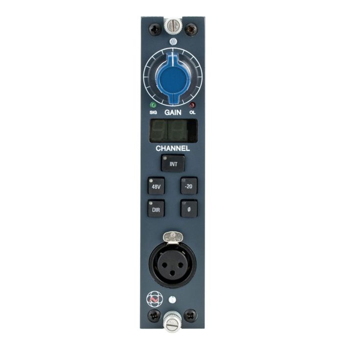 AMS Neve 1081R Air Module (Blue Knob),AMS Neve 1081R Air Module (Blue Knob) Rear,AMS Neve 1081R Air Module (Blue Knob)