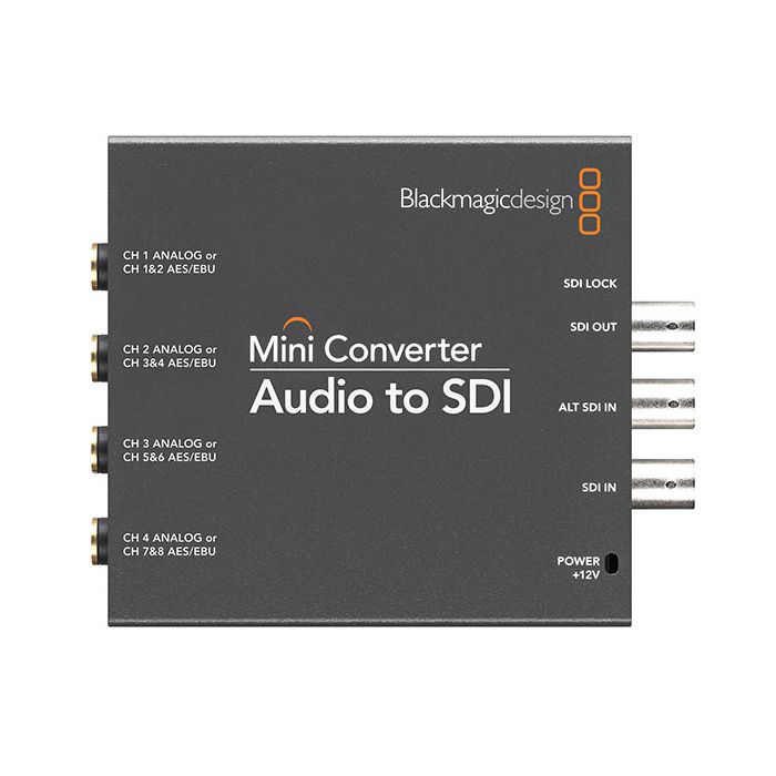 Blackmagic Design Mini Converter Audio to SDI,Blackmagic Design Mini Converter Audio to SDI,