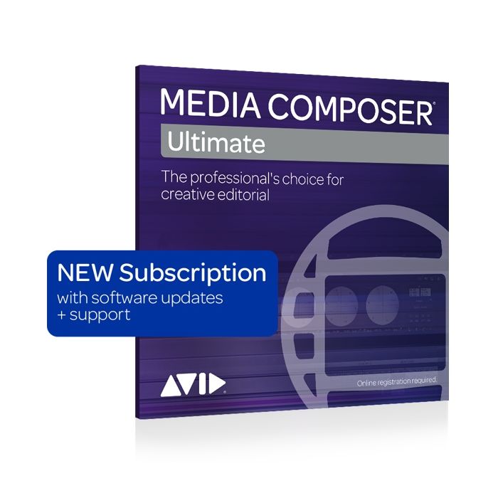 Avid Media Composer Ultimate 1-Year Subscription New