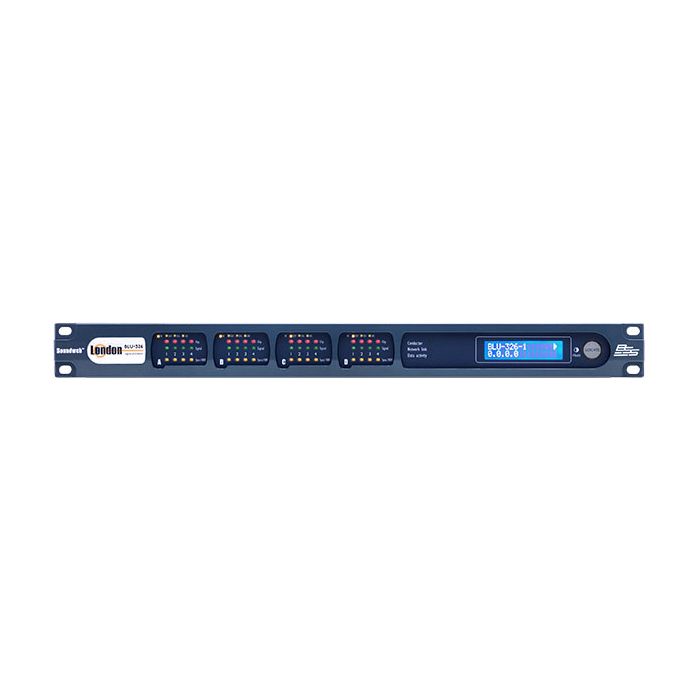 BSS BLU-326 Signal Processor front