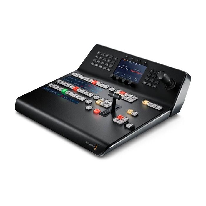 Blackmagic Design ATEM 1ME Advanced Panel front angle,Blackmagic Design ATEM 1ME Advanced Panel front,Blackmagic Design ATEM 1ME Advanced Panel side,Blackmagic Design ATEM 1ME Advanced Panel rear