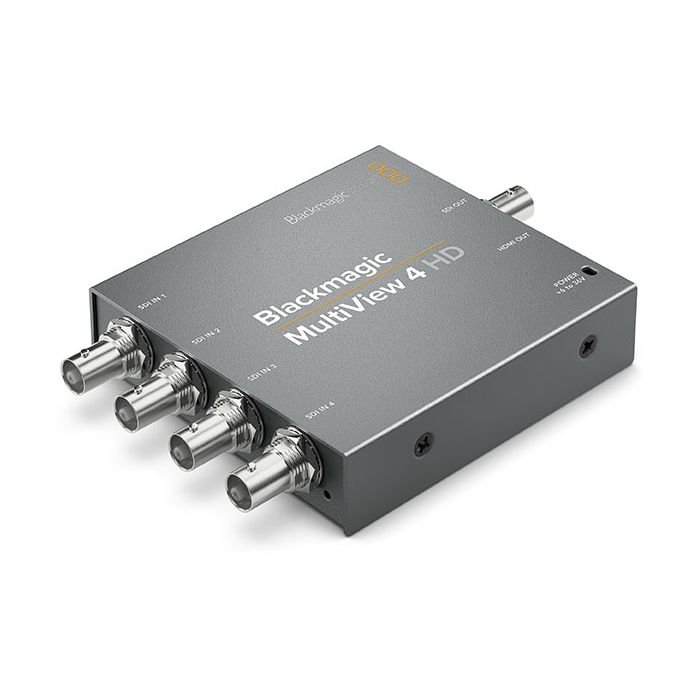 Blackmagic Design MultiView 4 HD angle,Blackmagic Design MultiView 4 HD front angle,Blackmagic Design MultiView 4 HD rear,Blackmagic Design MultiView 4 HD front