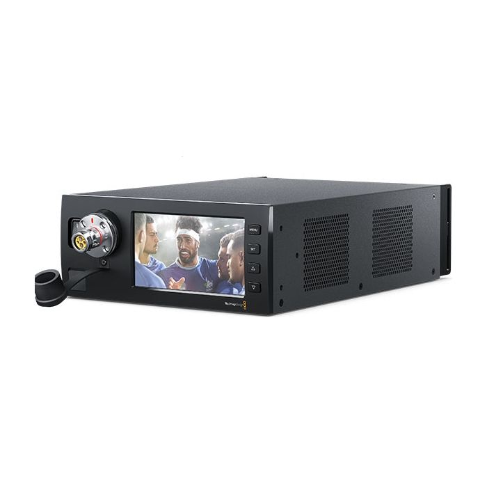Blackmagic Design Studio Fiber Converter front angle,Blackmagic Design Studio Fiber Converter front,Blackmagic Design Studio Fiber Converter rear