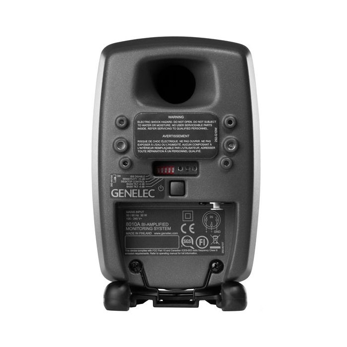 Genelec 8010AP - Grey rear,Genelec 8010AP - Grey,Genelec 8010AP - Grey
