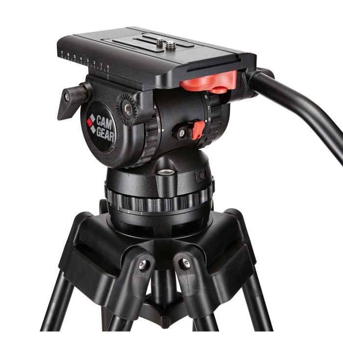 Camgear V15P AL GS Fluid Head,Camgear V15P AL GS Fluid Head, Side