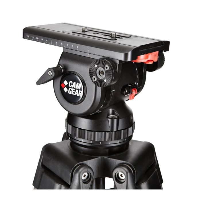 Camgear V20P EFP CF GS Fluid Head,Camgear V20P EFP CF GS Fluid Head, Side