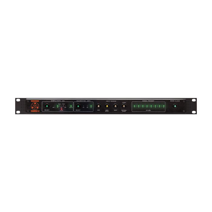 Dangerous Music Convert-8 Front,Dangerous Music Convert-8 Rear