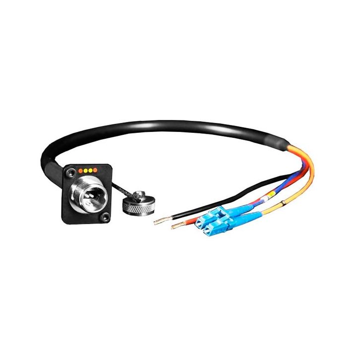 2Core Single Mode Hybrid Chassis Connector