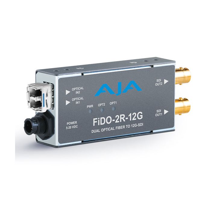 AJA FiDO-2R-12G Fibre Receiver