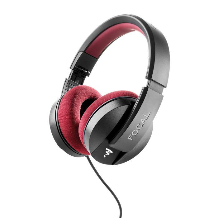 Focal Listen Pro Studio Headphones,Focal Listen Pro Studio Headphones front,Focal Listen Pro Studio Headphones collapsed,Focal Listen Pro Studio Headphones case