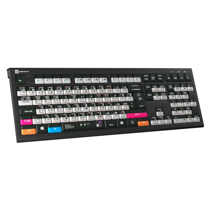 Logickeyboard Adobe Filmmaker ASTRA2 Backlit Keyboard – Windows