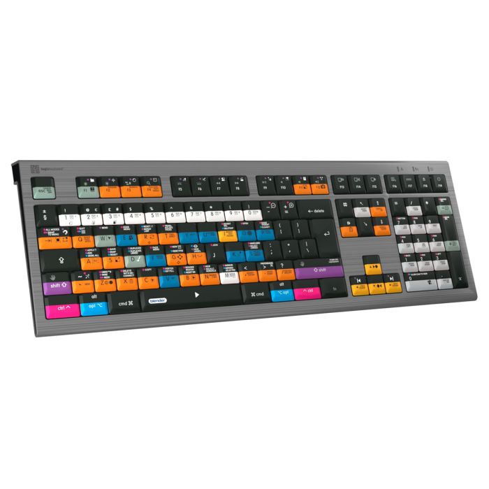 Logickeyboard Blender 3D ASTRA2 Backlit Keyboard – Mac