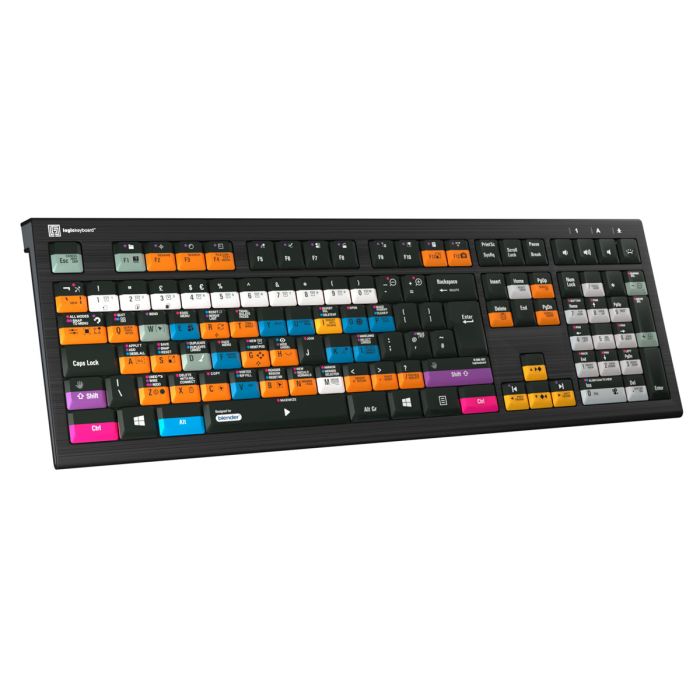 Logickeyboard Blender 3D ASTRA2 Backlit Keyboard – Windows