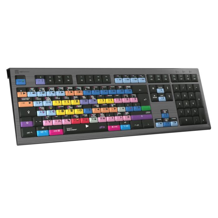 Logickeyboard Avid Media Composer Pro Version - Mac Astra2 Backlit Keyboard