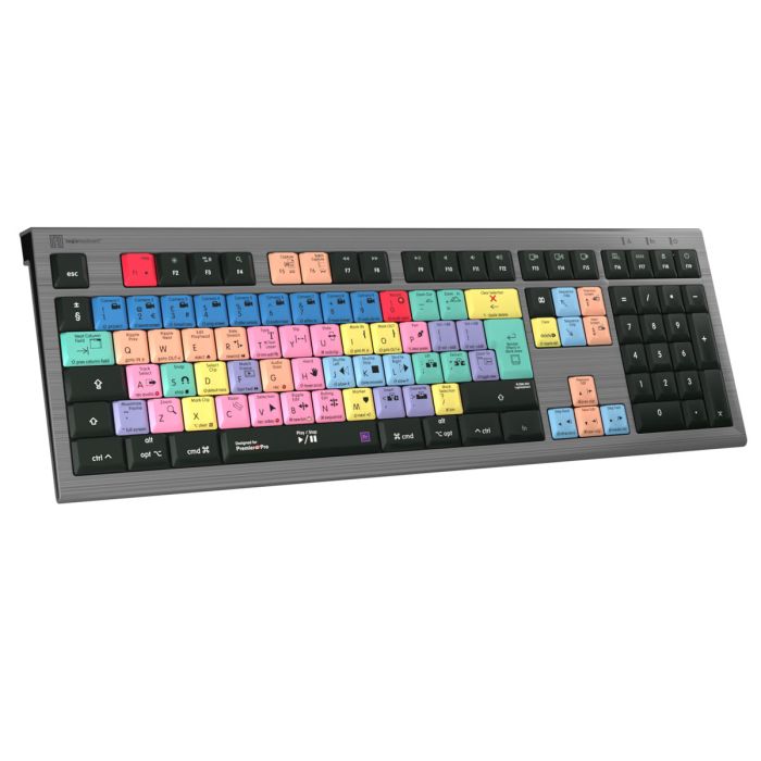Logickeyboard Adobe Premiere Pro CC ASTRA2 Backlit Keyboard – Windows