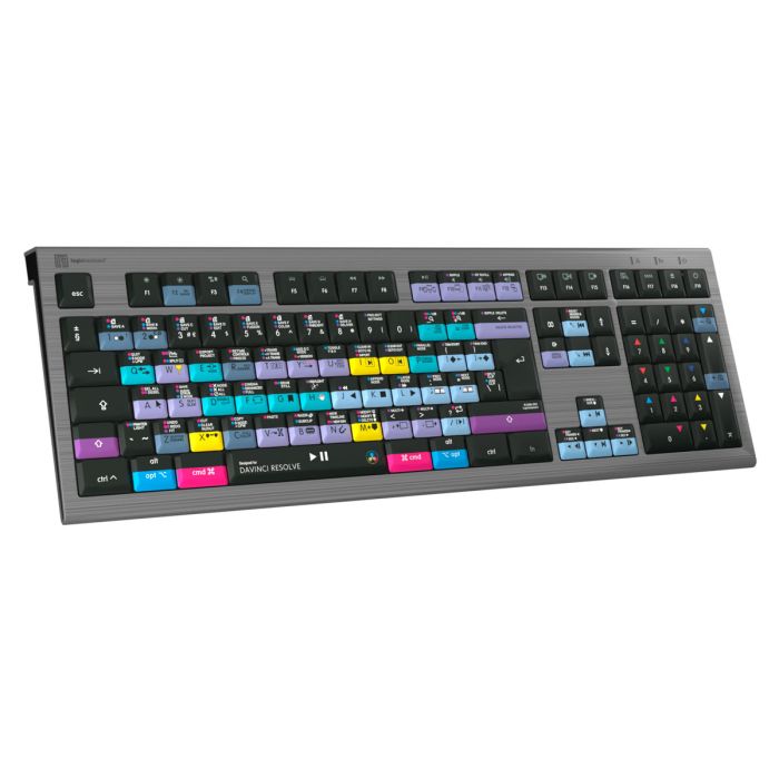 Logickeyboard DaVinci Resolve ASTRA2 Backlit Keyboard – Mac,Logickeyboard DaVinci Resolve ASTRA2 Backlit Keyboard – Mac