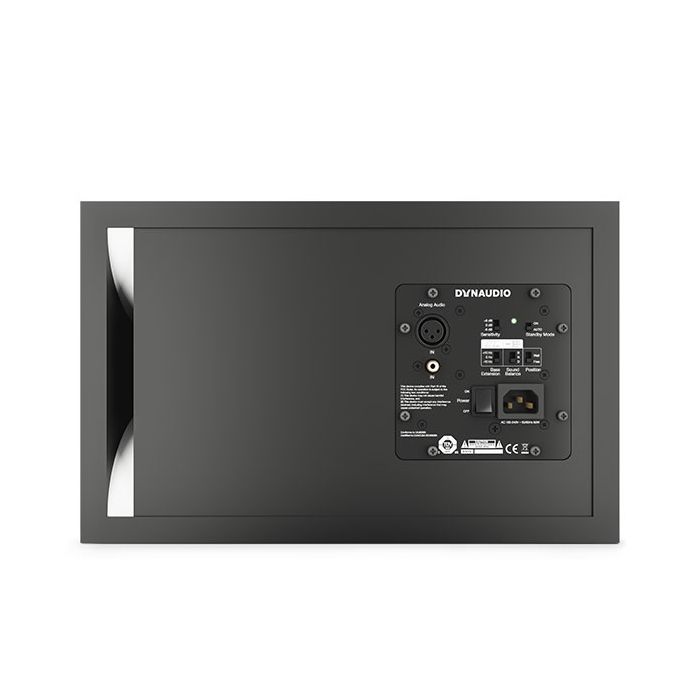 Dynaudio PRO LYD 48 Nearfield Monitor Black Rear,Dynaudio PRO LYD 48 Nearfield Monitor Black Front,