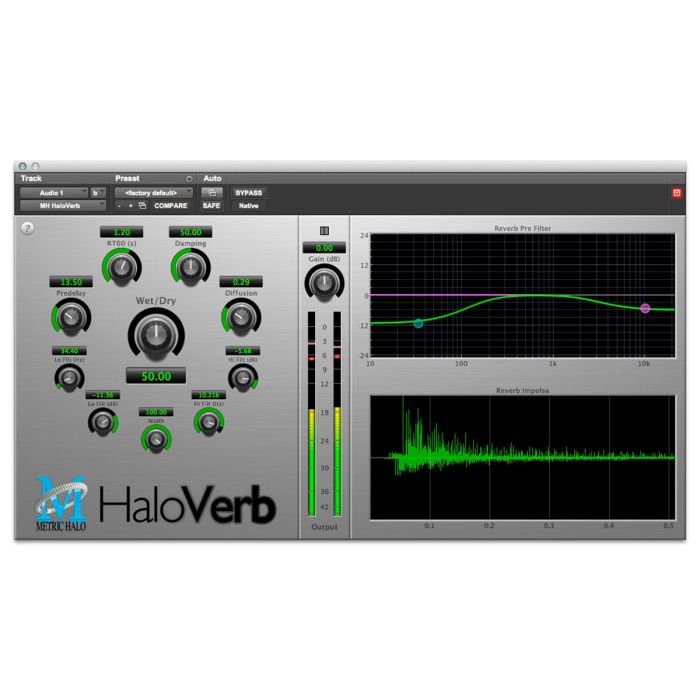 Metric Halo HaloVerb Plugin