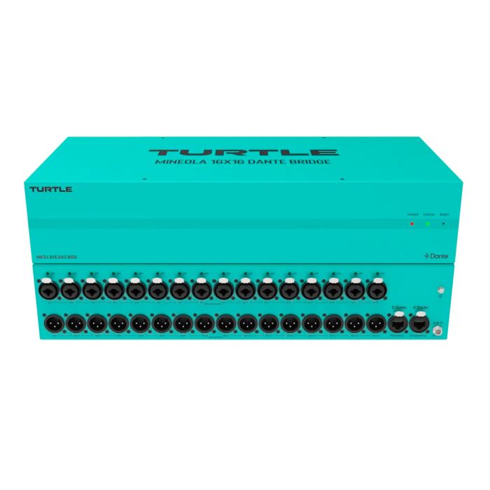 Turtle AV Mineola 16x16 Dante Audio Bridge