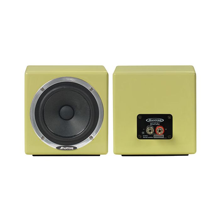 Avantone MixCube in cream, pair front and rear