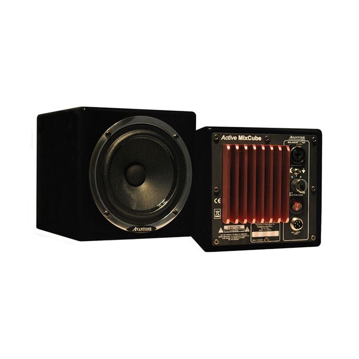 Avantone Active MixCube Black Front and Rear Diagonal