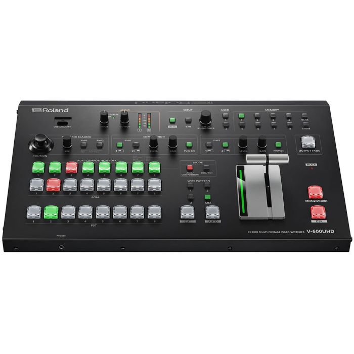 Roland V-600UHD Switcher front