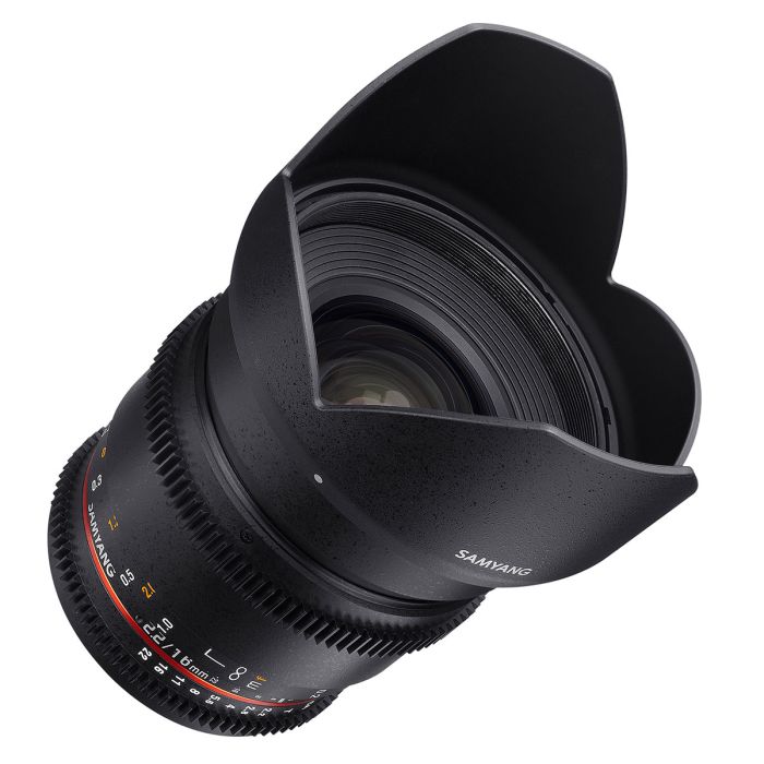 Samyang 16mm T2.2 USM II Canon EF,Samyang 16mm T2.2 USM II Canon EF, front,Samyang 16mm T2.2 USM II Canon EF