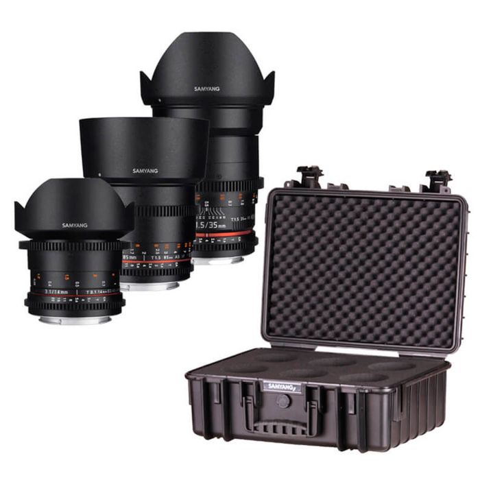 Samyang VDSLR 3-Lens Kit