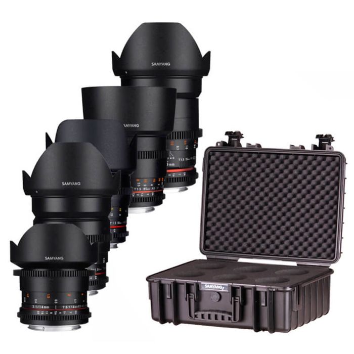 Samyang VDSLR 3-Lens Kit
