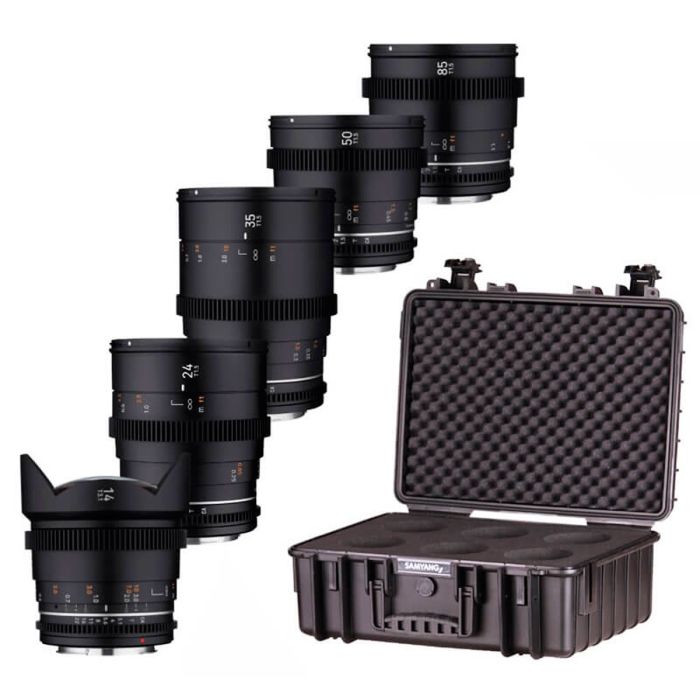 Samyang VDSLR Mk2 5-Lens Kit (Canon EF)