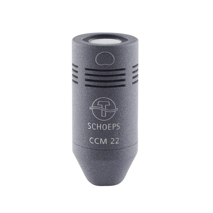 Schoeps CM22 front,Schoeps CM22 graphic