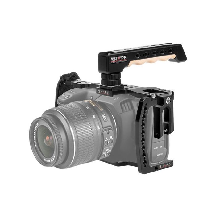 Cage with handle for Blackmagic Design Pocket Cinema Camera 4K