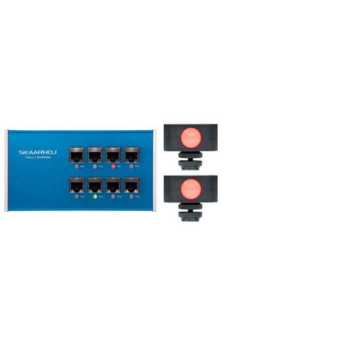 Skaarhoj ETH-TALLY Link Tally System x2
