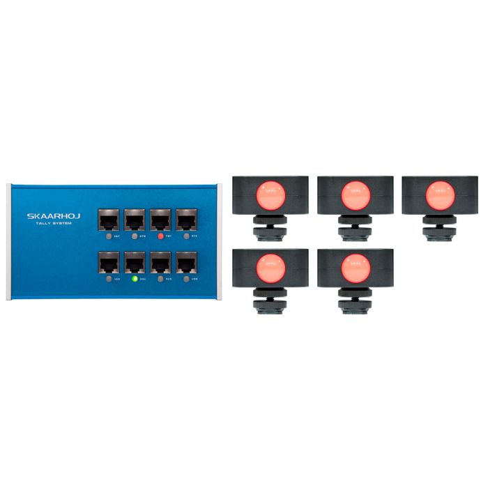 Skaarhoj ETH-TALLY Link Tally System x5