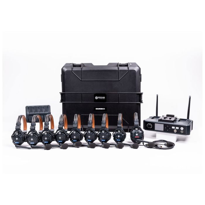 Solidcom C1 Pro 8S Dual Headset Wireless Intercom system with HUB