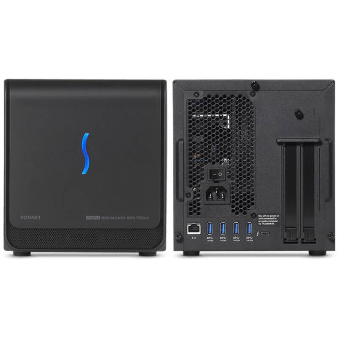 Sonnet eGFX Breakaway Box 750EX, rear