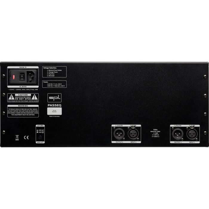 SPL PASSEQ, rear