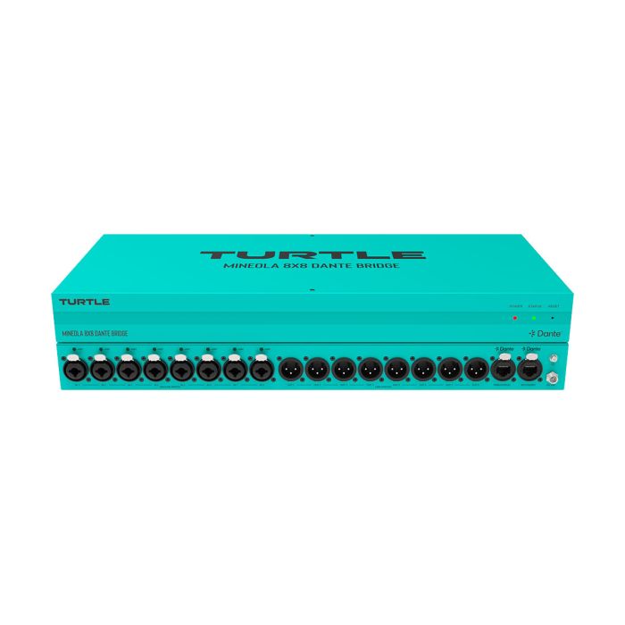 Turtle AV Mineola 8x8 Dante Audio Bridge