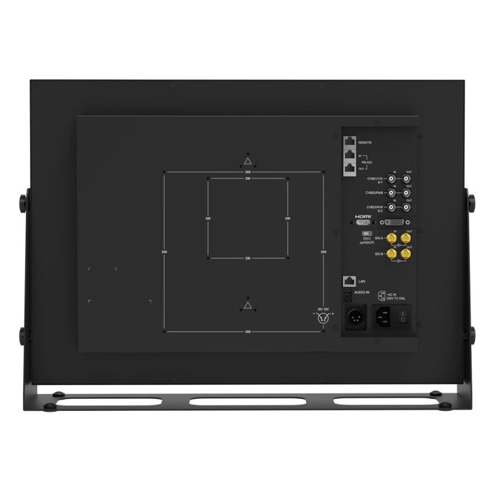TV Logic LVM-242S FHD MDR Monitor Rear,TV Logic LVM-242S FHD MDR Monitor,TV Logic LVM-242S FHD MDR Monitor angle