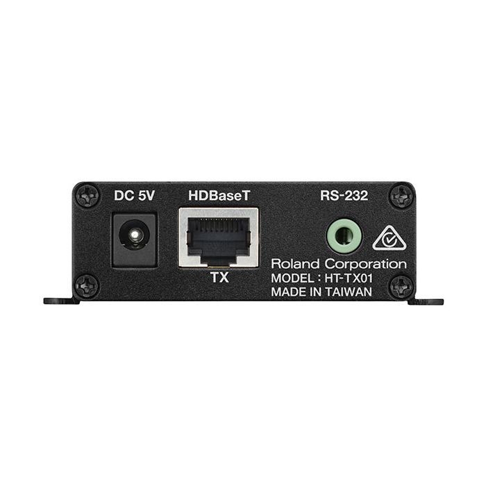 Roland HT-TX01 HDBaseT Transmitter Rear,Roland HT-TX01 HDBaseT Transmitter Front Diagonal,Roland HT-TX01 HDBaseT Transmitter Rear Diagonal,Roland HT-TX01 HDBaseT Transmitter Front