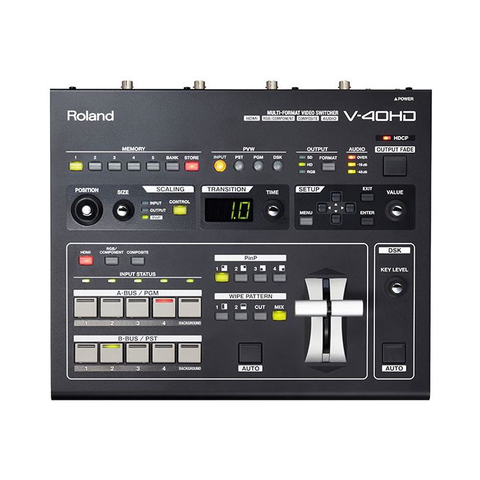 Roland V40HD Video Switcher Top