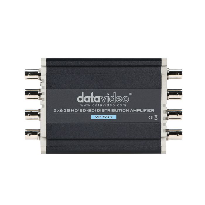 Data Video VP-597 SDI Distribution Amplifier,Data Video VP-597 SDI Distribution Amplifier, side,Data Video VP-597 SDI Distribution Amplifier