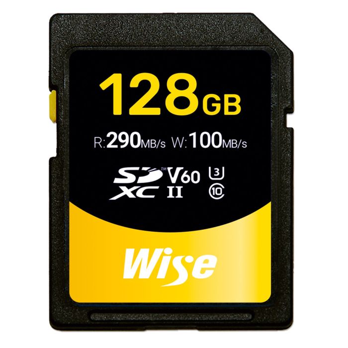 Wise SDXC UHS-II Memory Card - 128GB